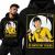 BLUZA ŚMIESZNA Z KAPTUREM BRUCE LEE RAPER